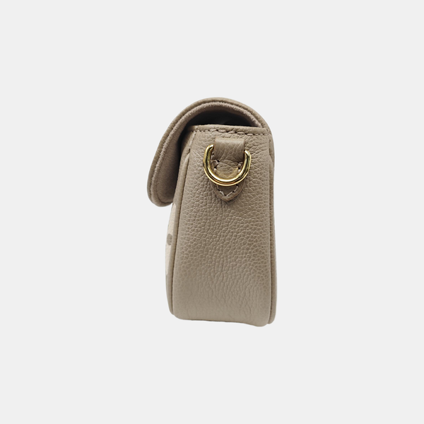IVY Monogram Calfskin Gray