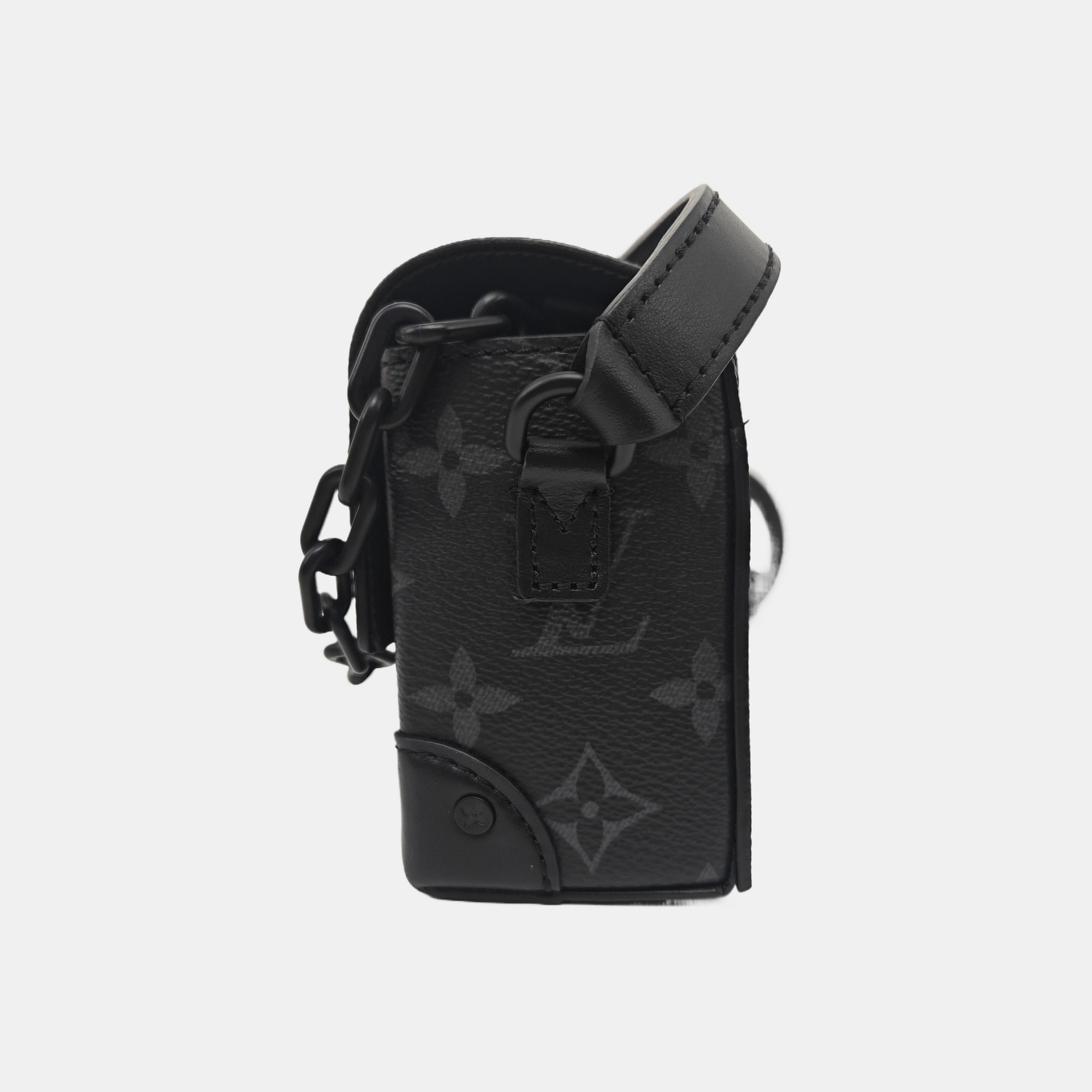 SOFT TRUNK Mini Monogram Calfskin Black