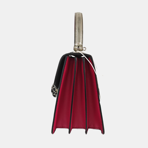 SERPENTI FOREVER Calfskin Silver