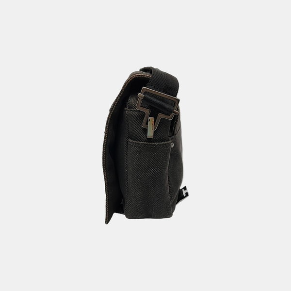 Canvas Shoulder Bag Black