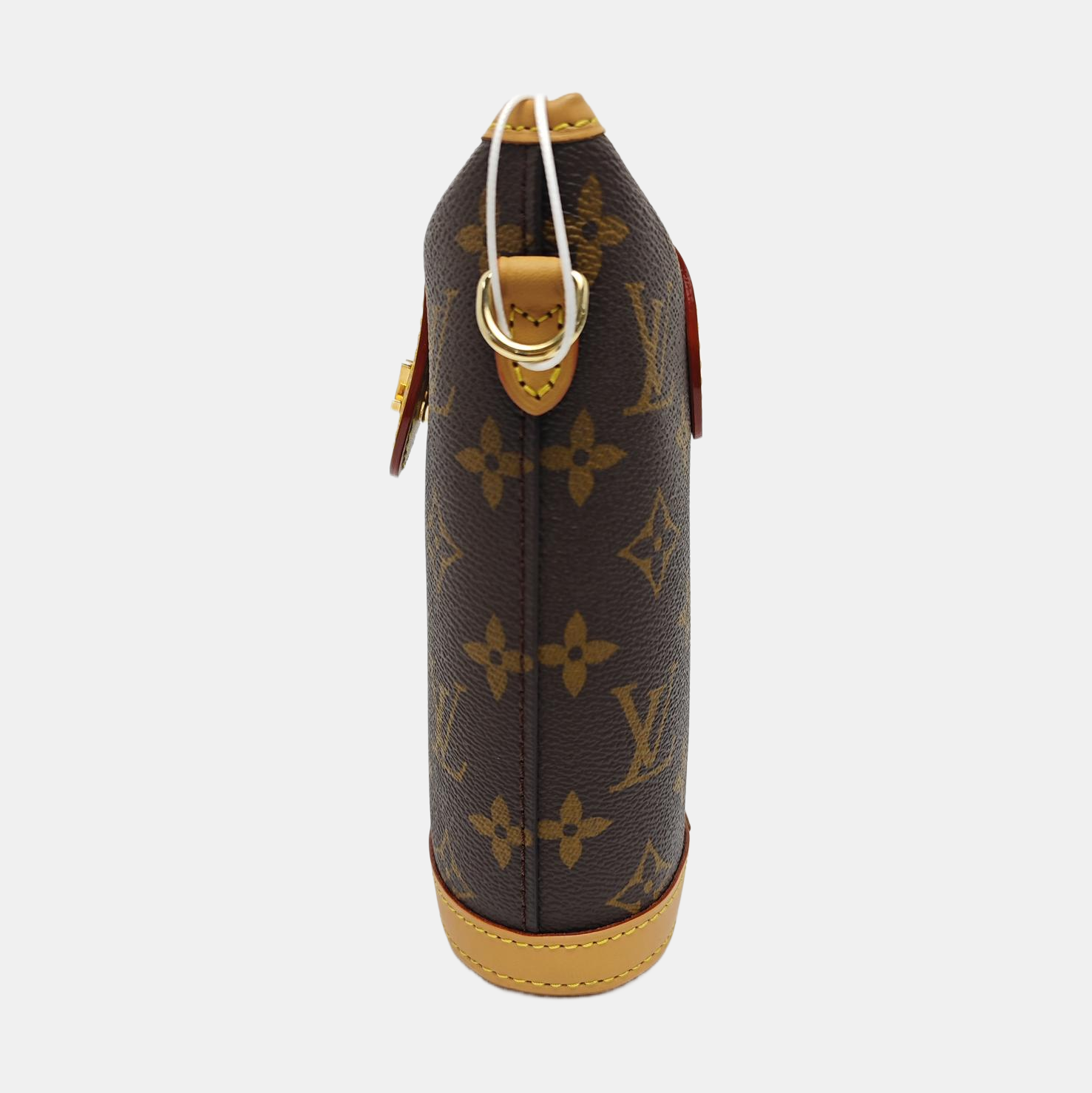 FOLD ME Monogram Coated Canvas Brown