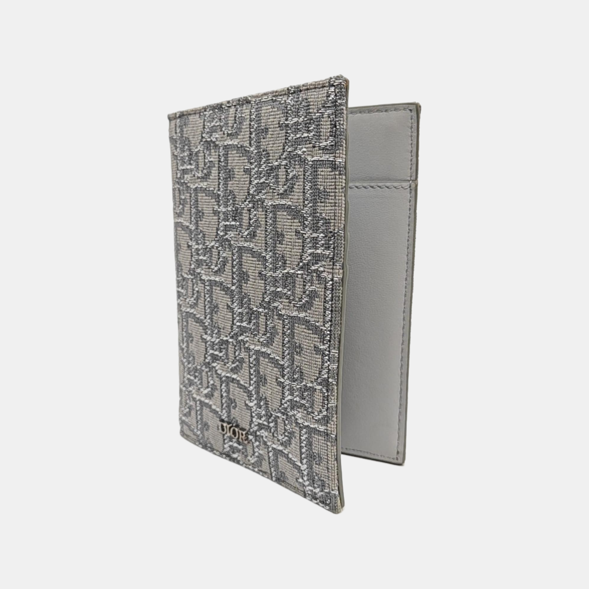 Fabric Card Holder Gray