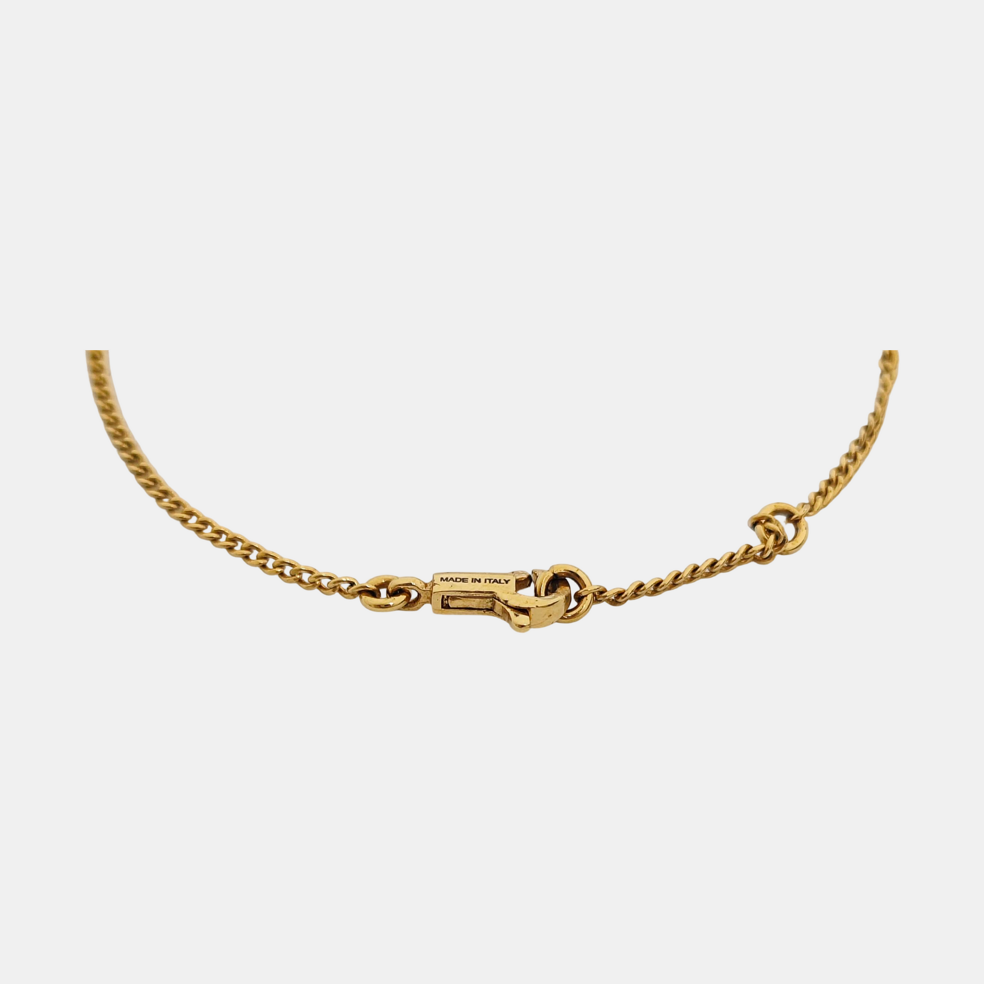 ALPHABET Metal Gold Bracelet