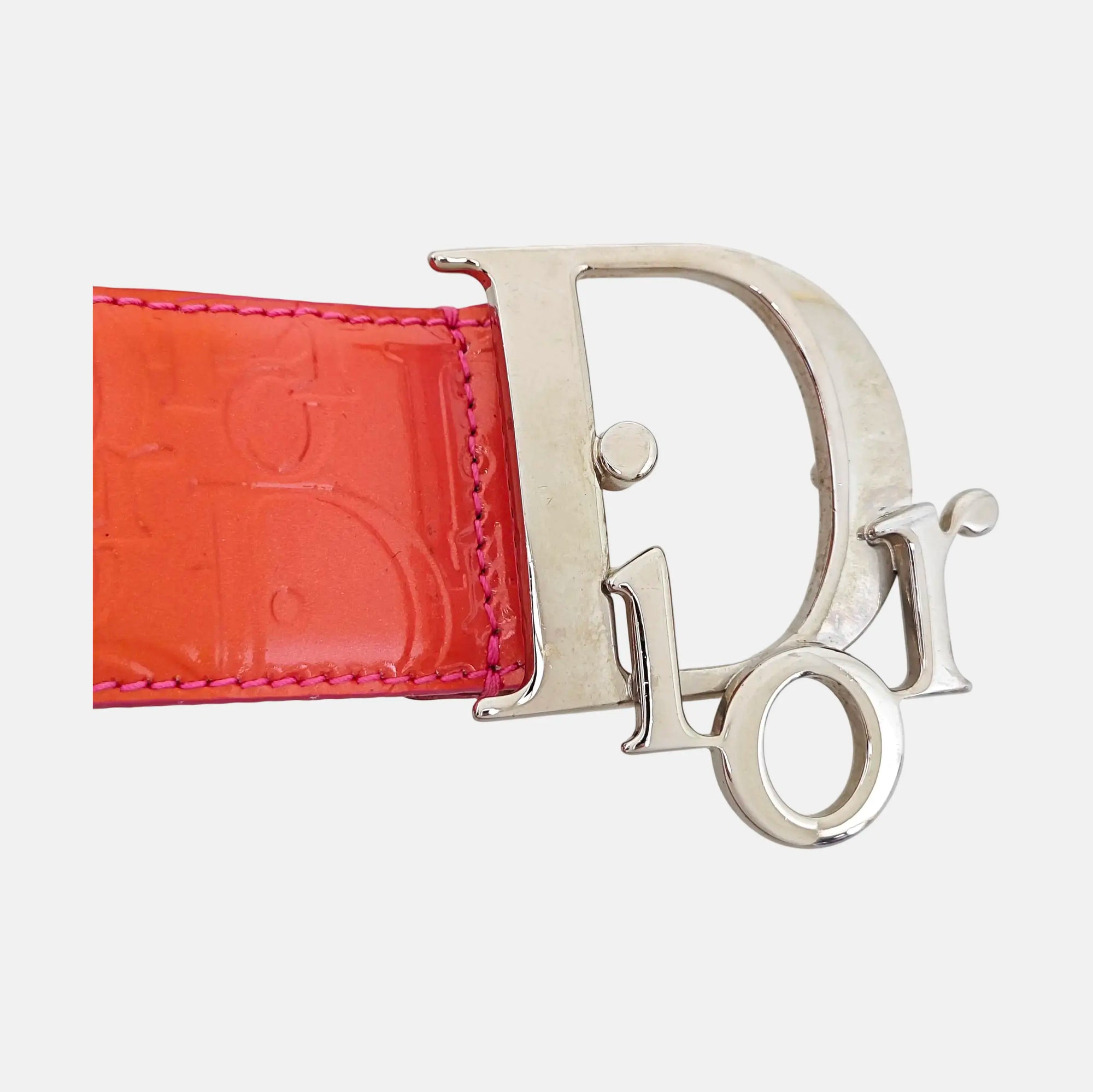 Leather Belt Orange