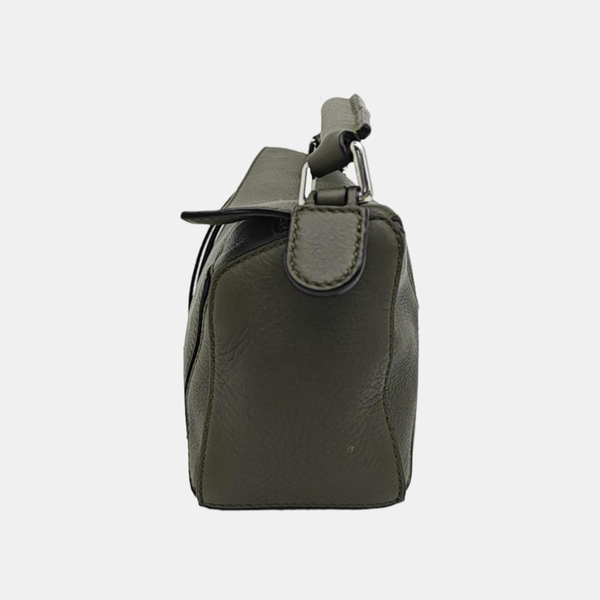 Puzzle Mini Calfskin Green
