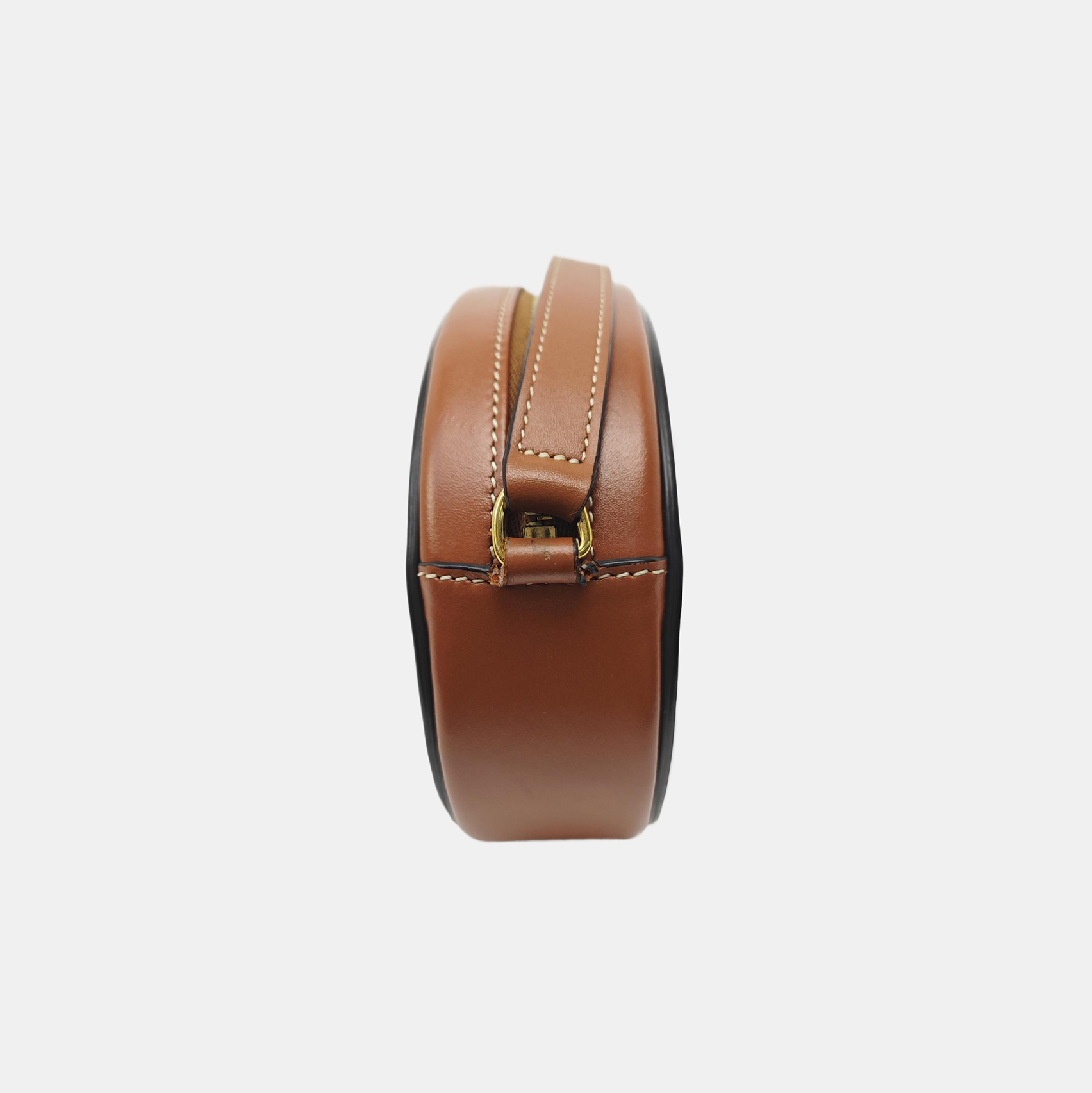 TRIOMPHE Small Calfskin Brown