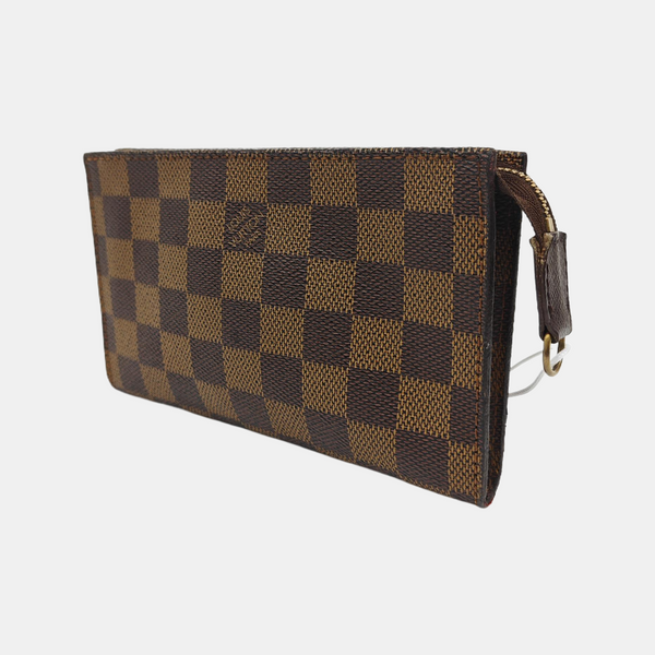 JOSÉPHINE 15 Damier Ebene Coated Canvas Brown
