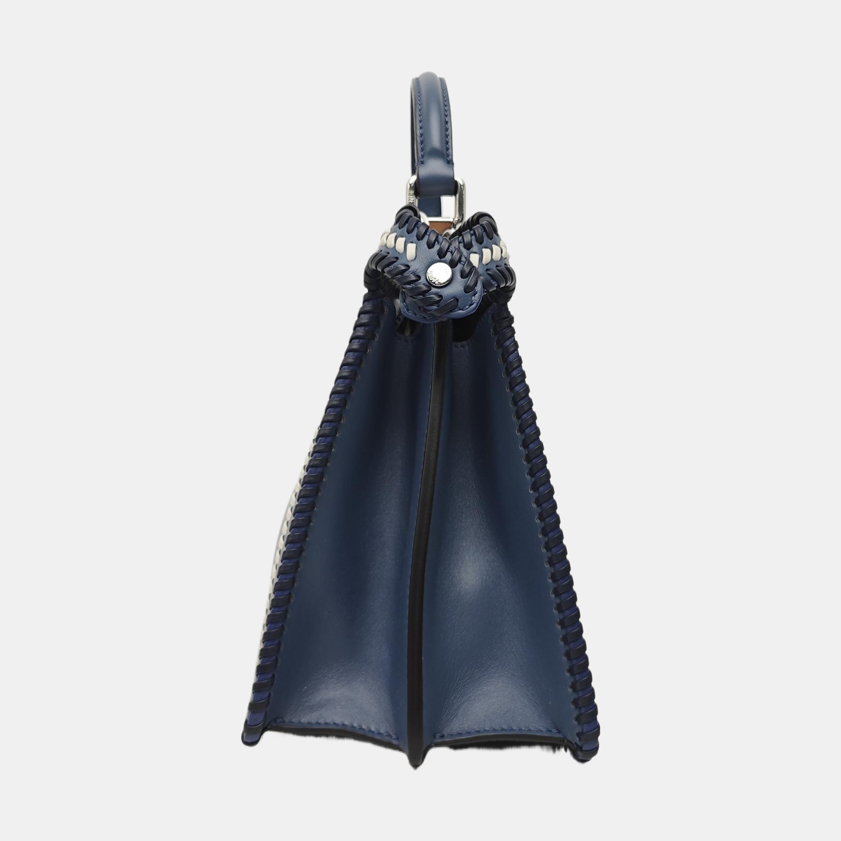 Peekaboo Small Calfskin Blue