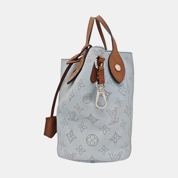 HINA PM Monogram Calfskin Blue