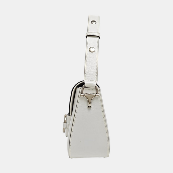 Horsebit 1955 Small Calfskin White