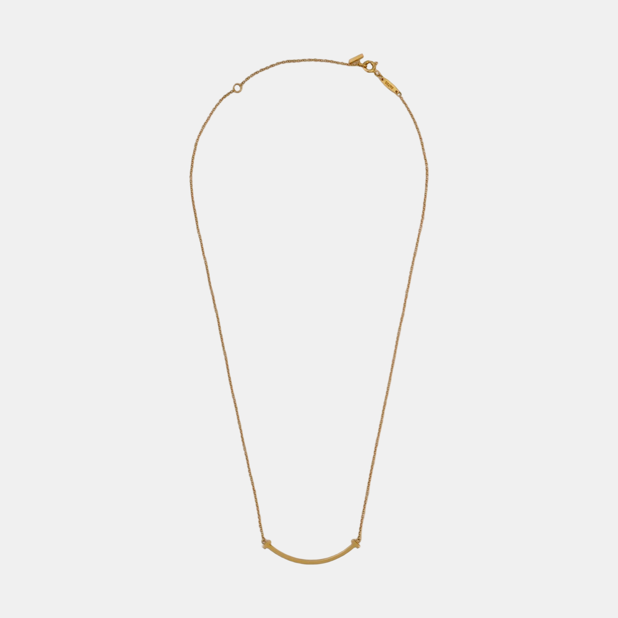Tiffany T 18k Rose Gold Necklace