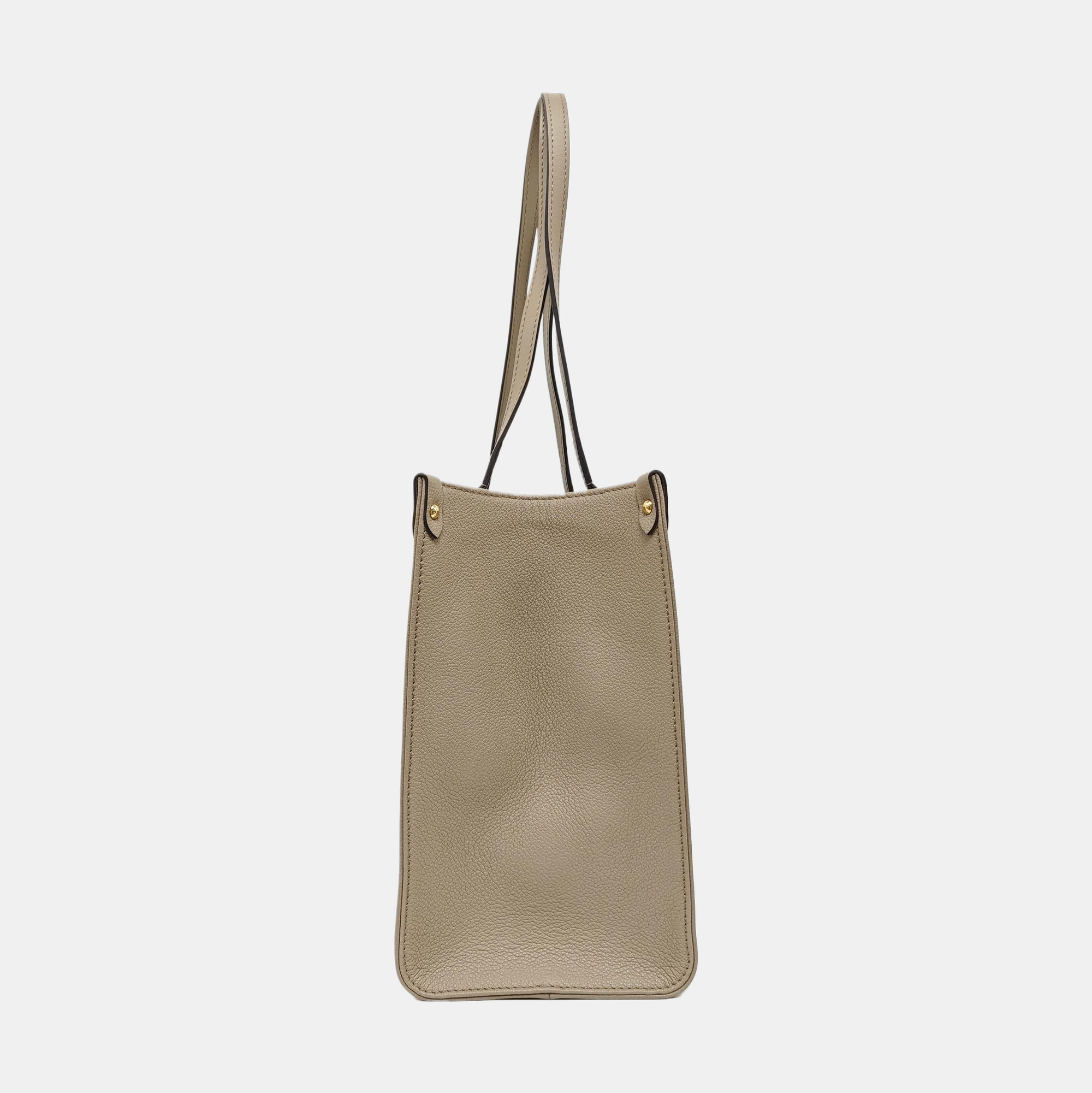 ONTHEGO MM Monogram Calfskin Gray