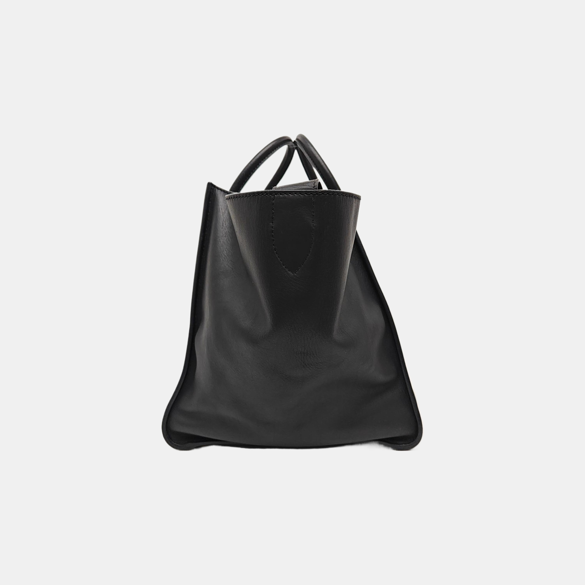 PHANTOM Medium Calfskin Black