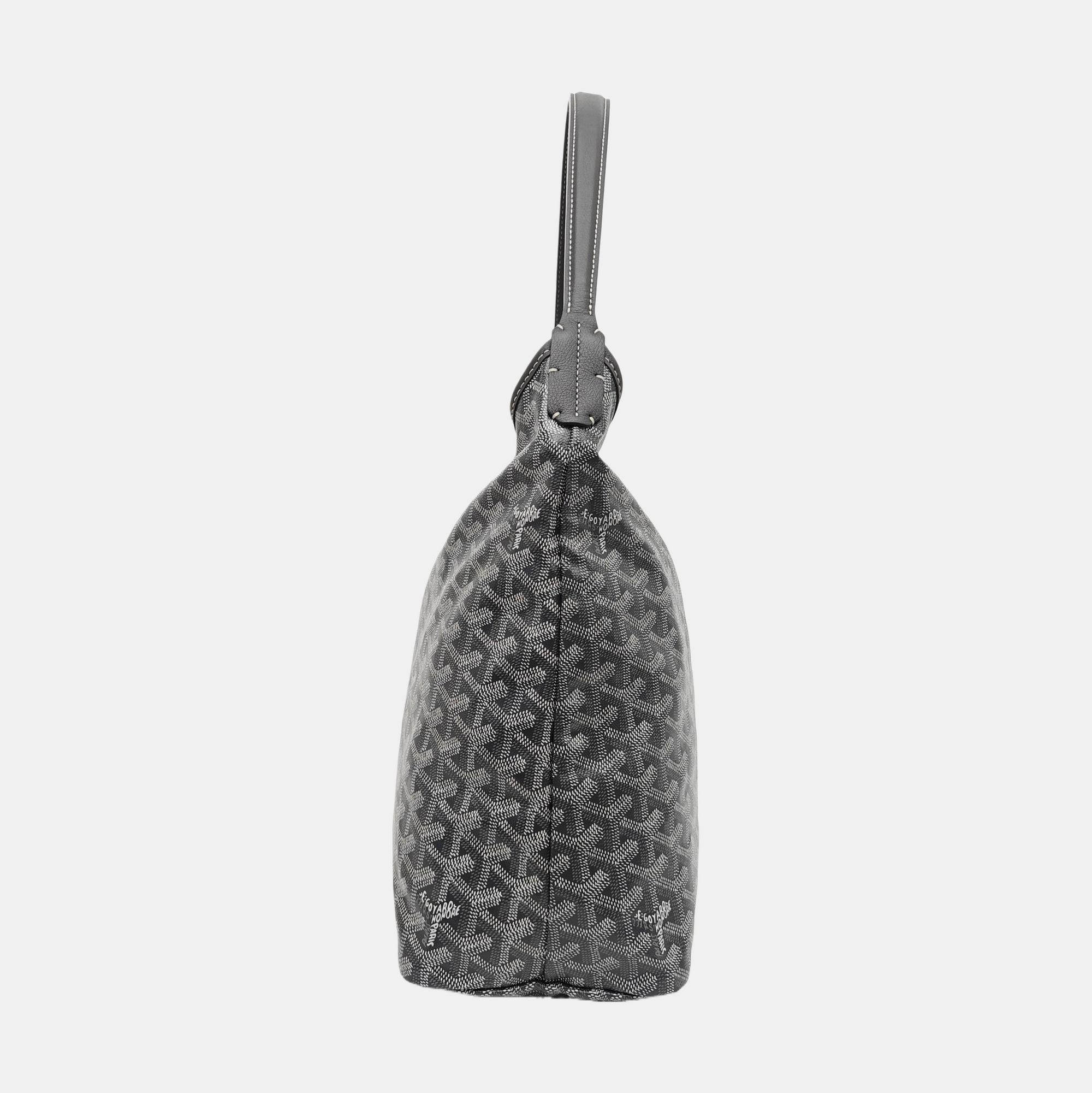 Hobo Coated Canvas Gray