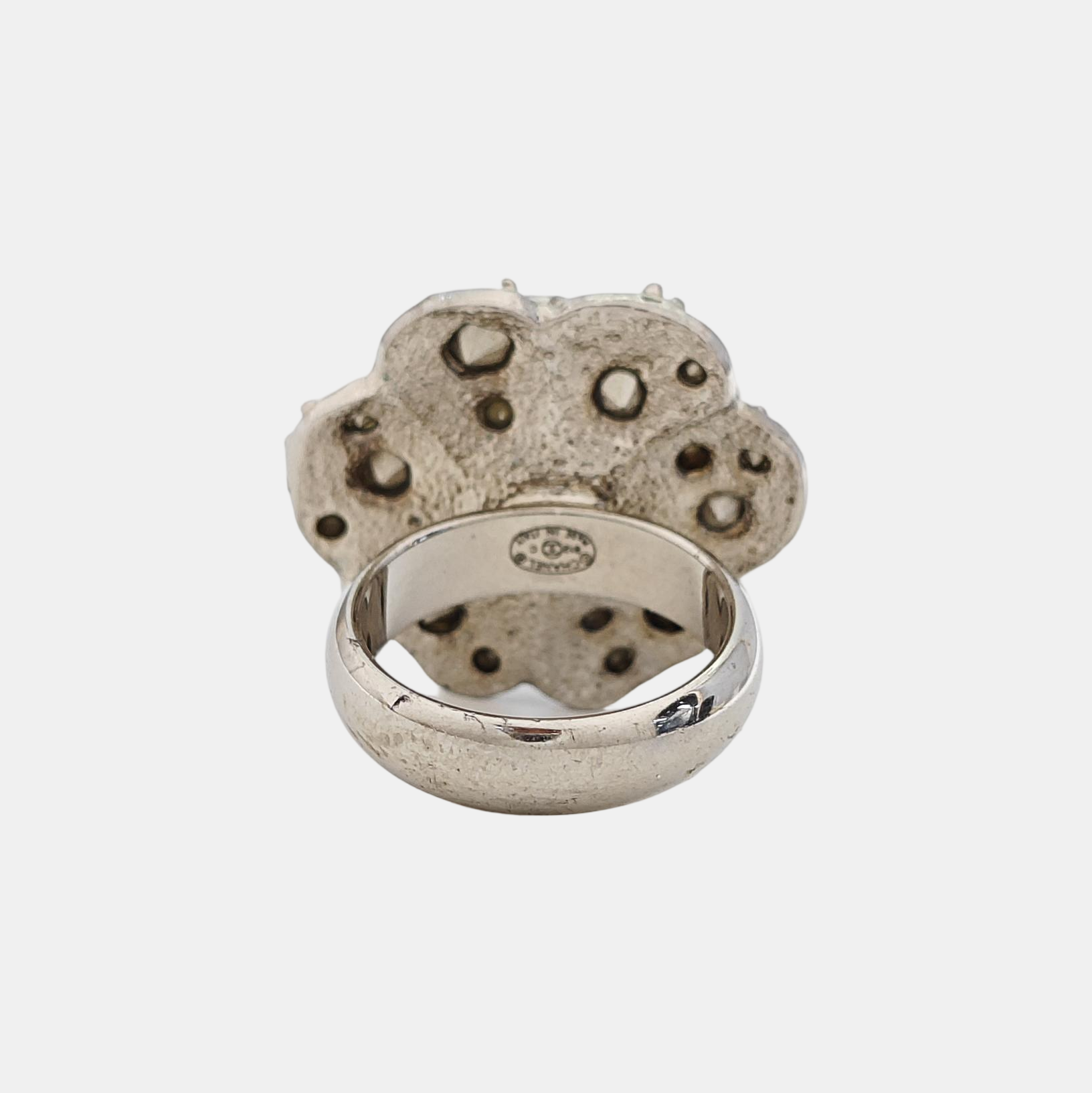 Metal Silver Ring EU 52
