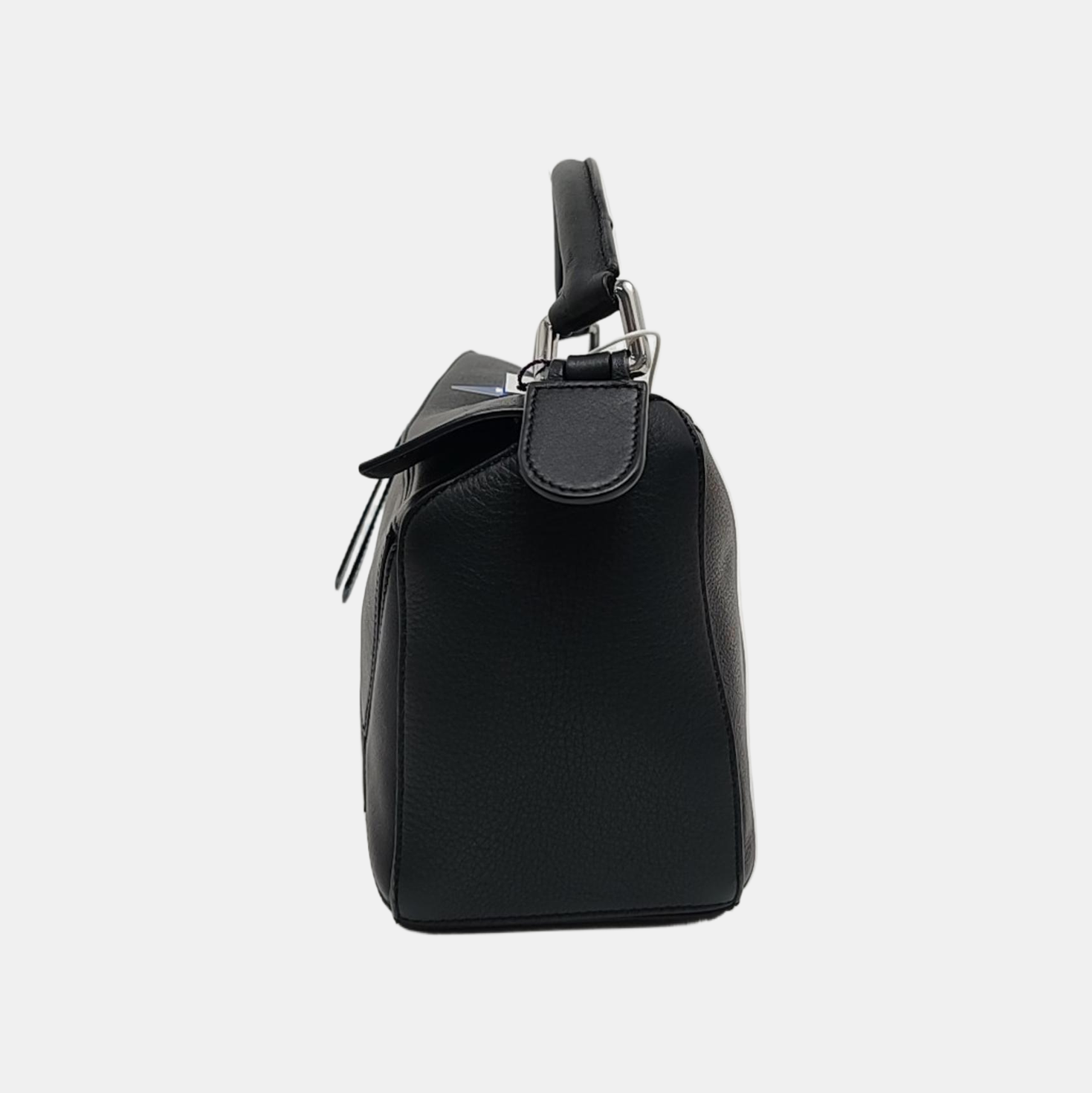 Puzzle Edge Small Calfskin Black