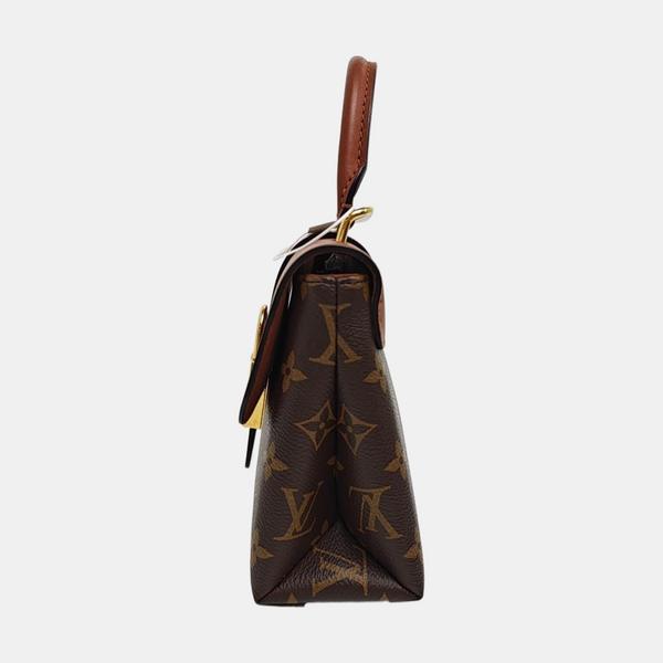 LOCKY BB Monogram Coated Canvas Brown