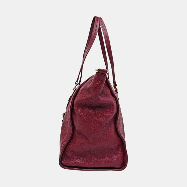 LUMINEUSE PM Monogram Calfskin Red