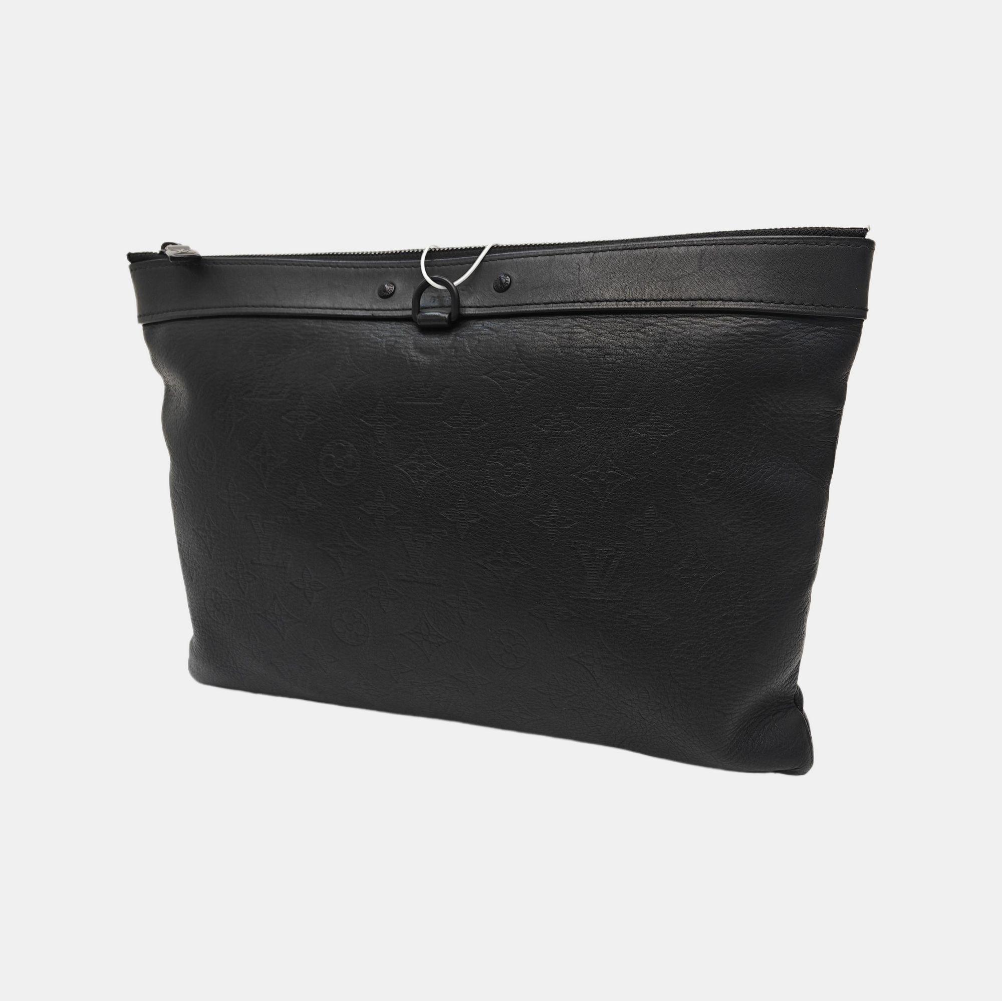 Calfskin Clutch Black