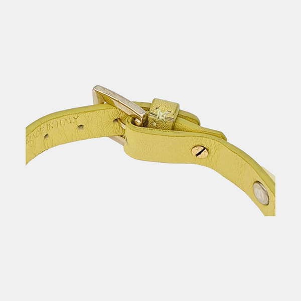 Leather Green Bracelet