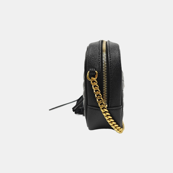 LOU Quilted Calfskin Black