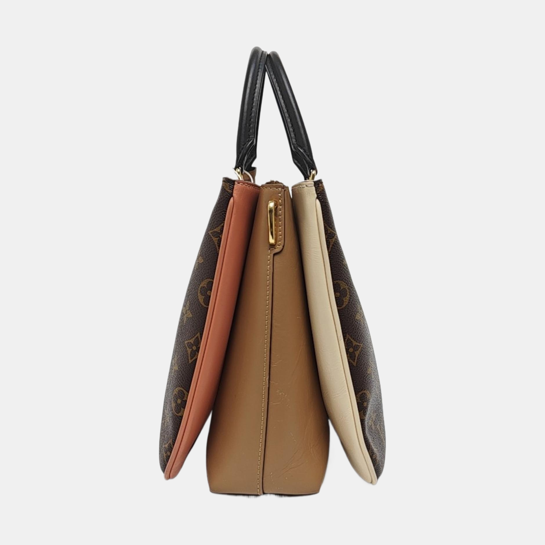 MILLEFEUILLE Monogram Coated Canvas Brown