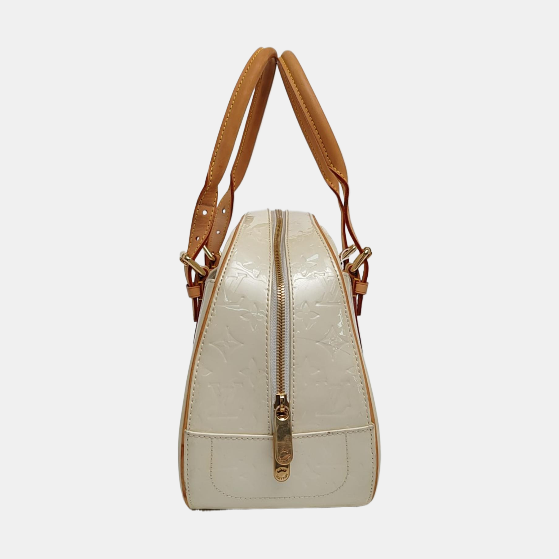 SUMMIT DRIVE Monogram Calfskin Beige