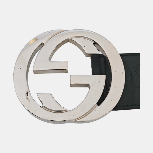 Leather Belt Green