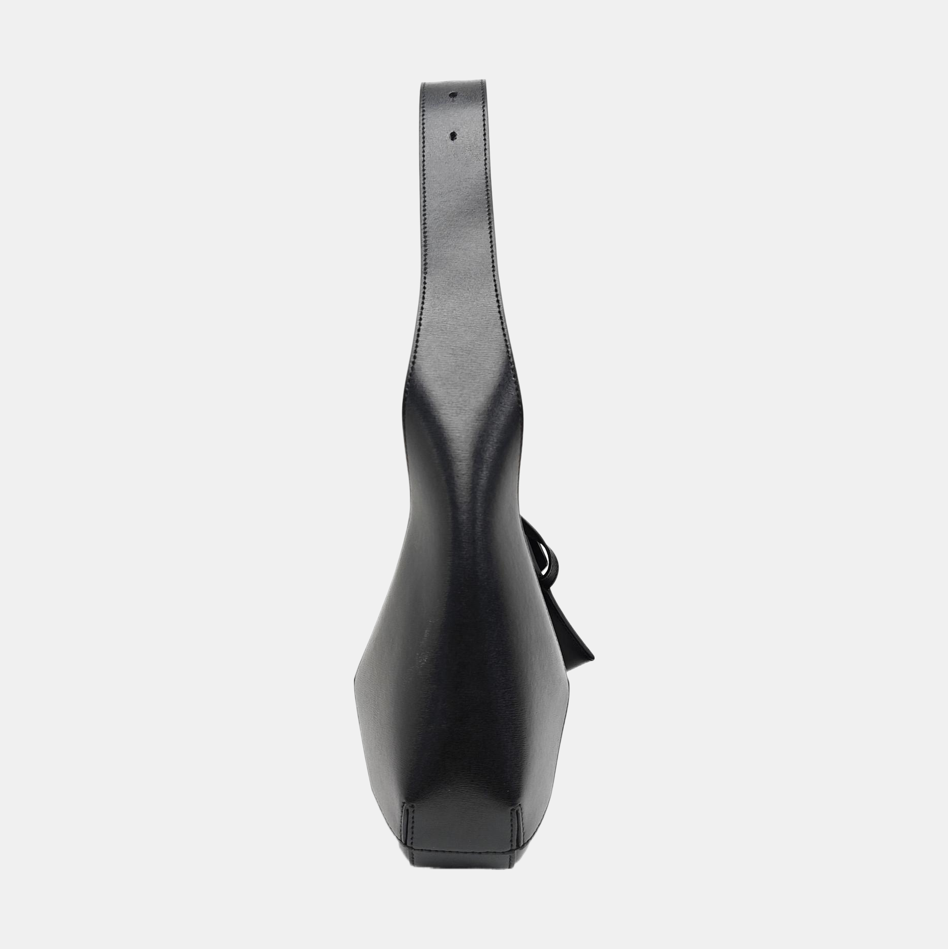 Calfskin Shoulder Bag Black