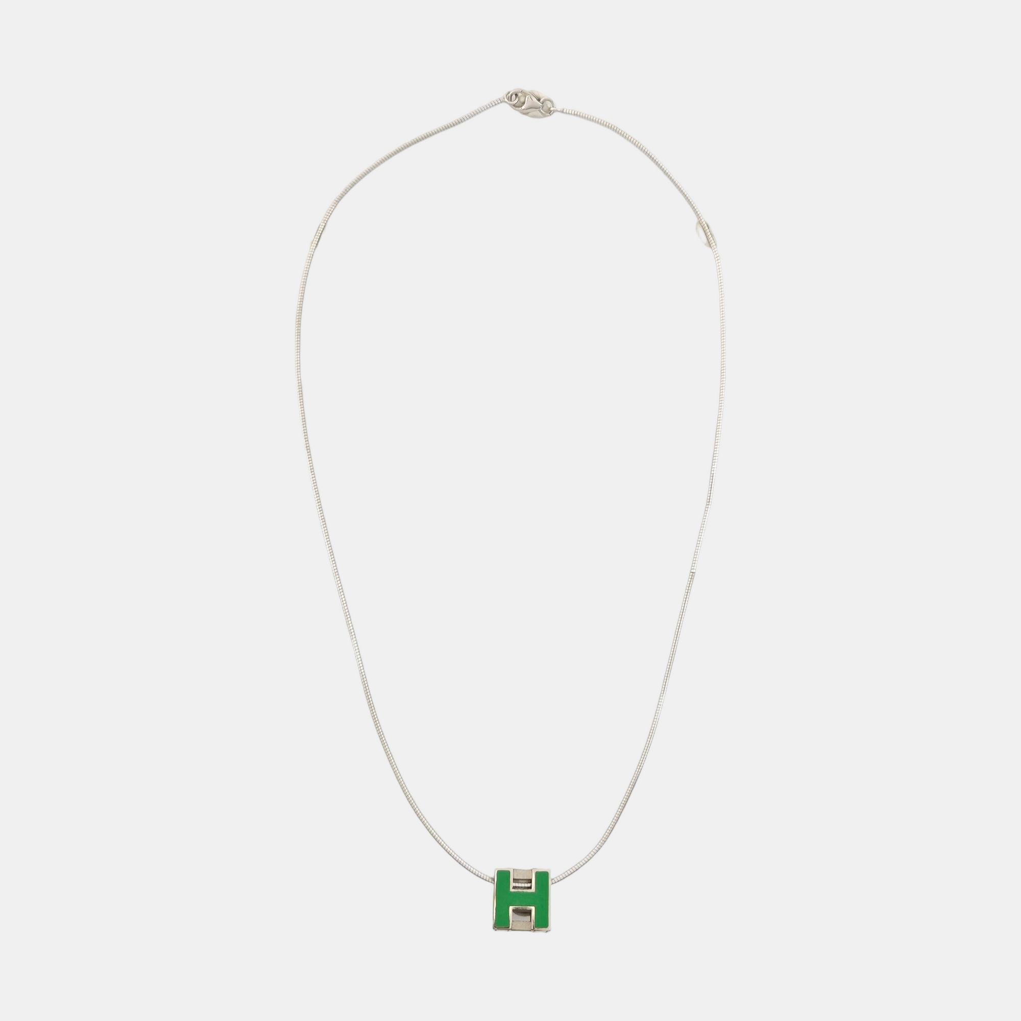 Pop H 925 Sterling Silver Necklace
