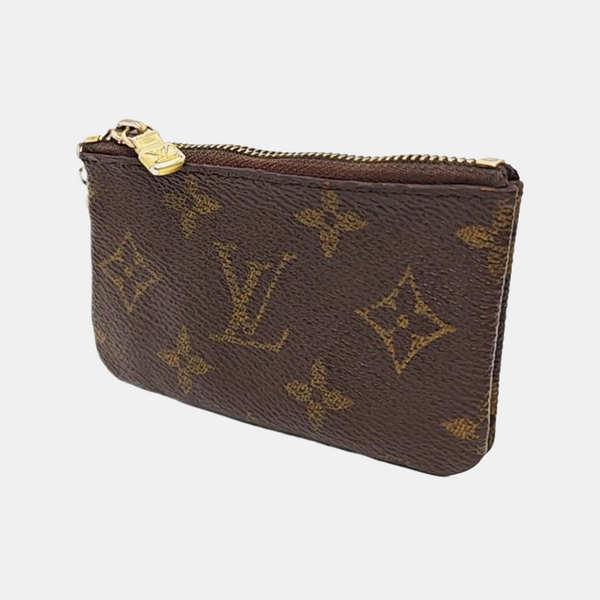 Monogram Coated Canvas Coin Purse Brown