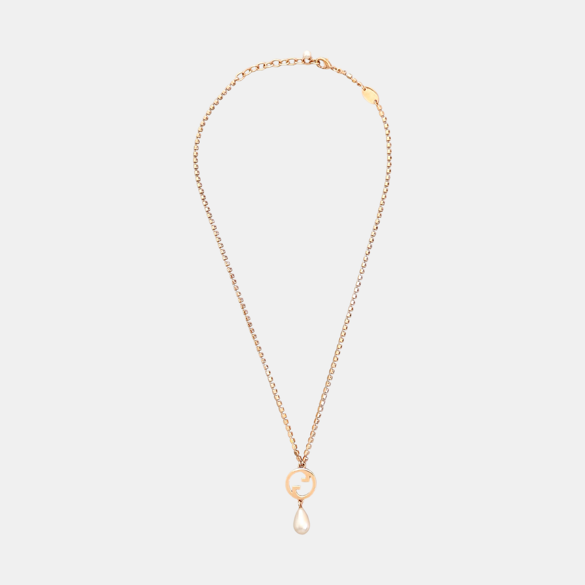 Metal Rose Gold Necklace