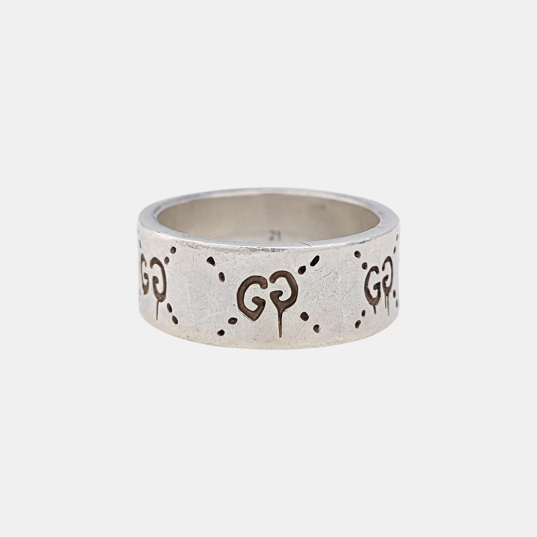 Ghost 925 Sterling Silver Ring HK 21