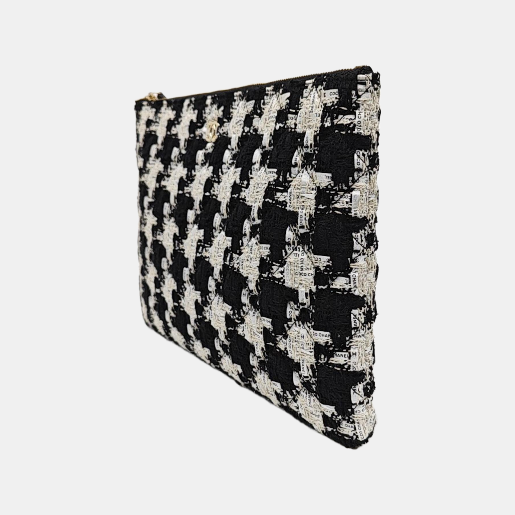 CLASSIC FLAP Medium Quilted Fabric Black