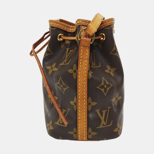 NÉONOÉ Nano Lona Revestida Monogram Marrón