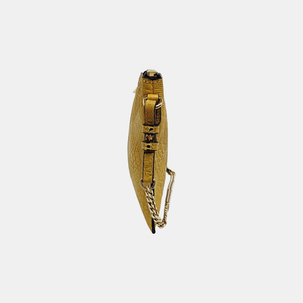 Calfskin Shoulder Bag Yellow