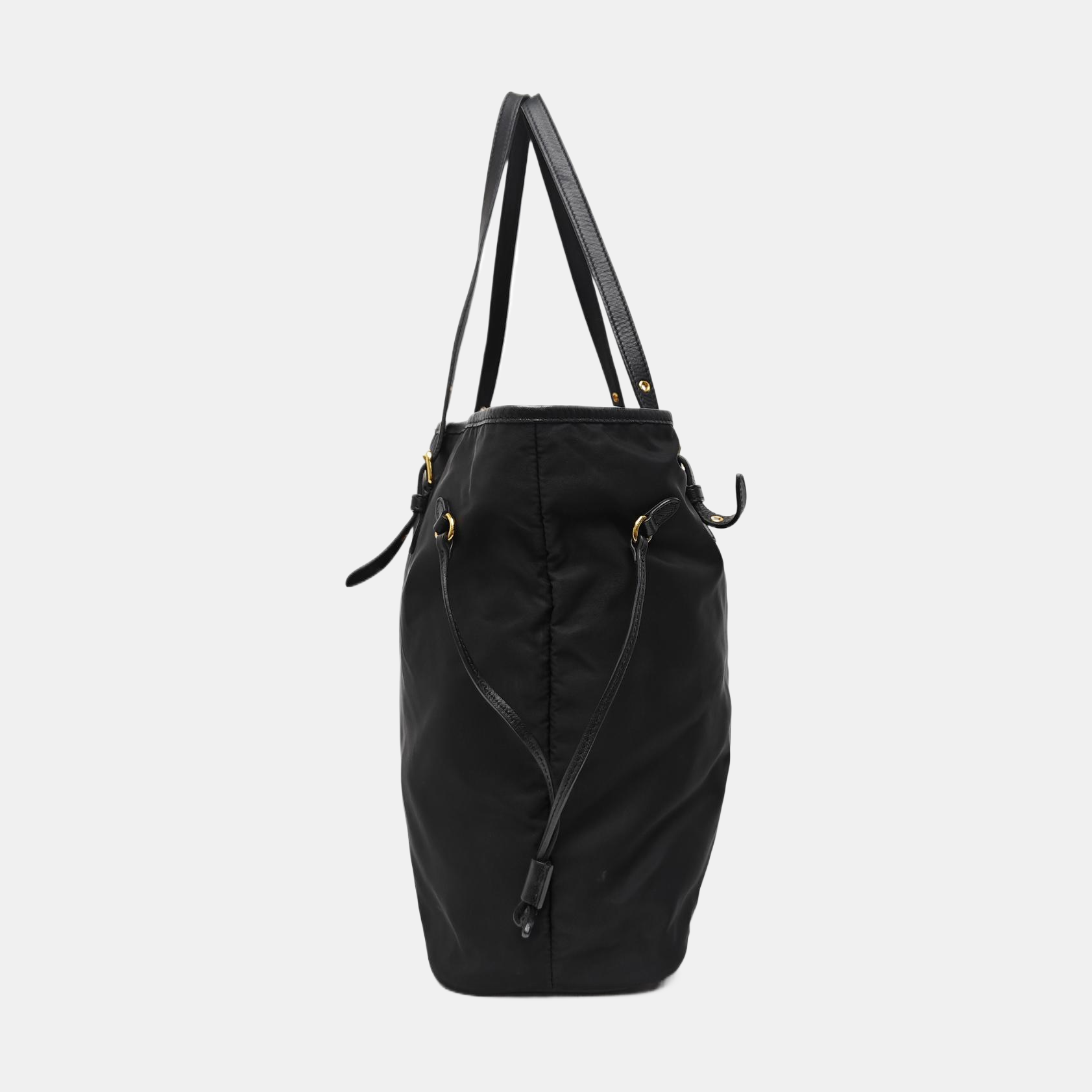 Nylon Tote Bag Black