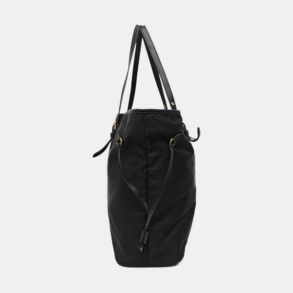 Nylon Tote Bag Black