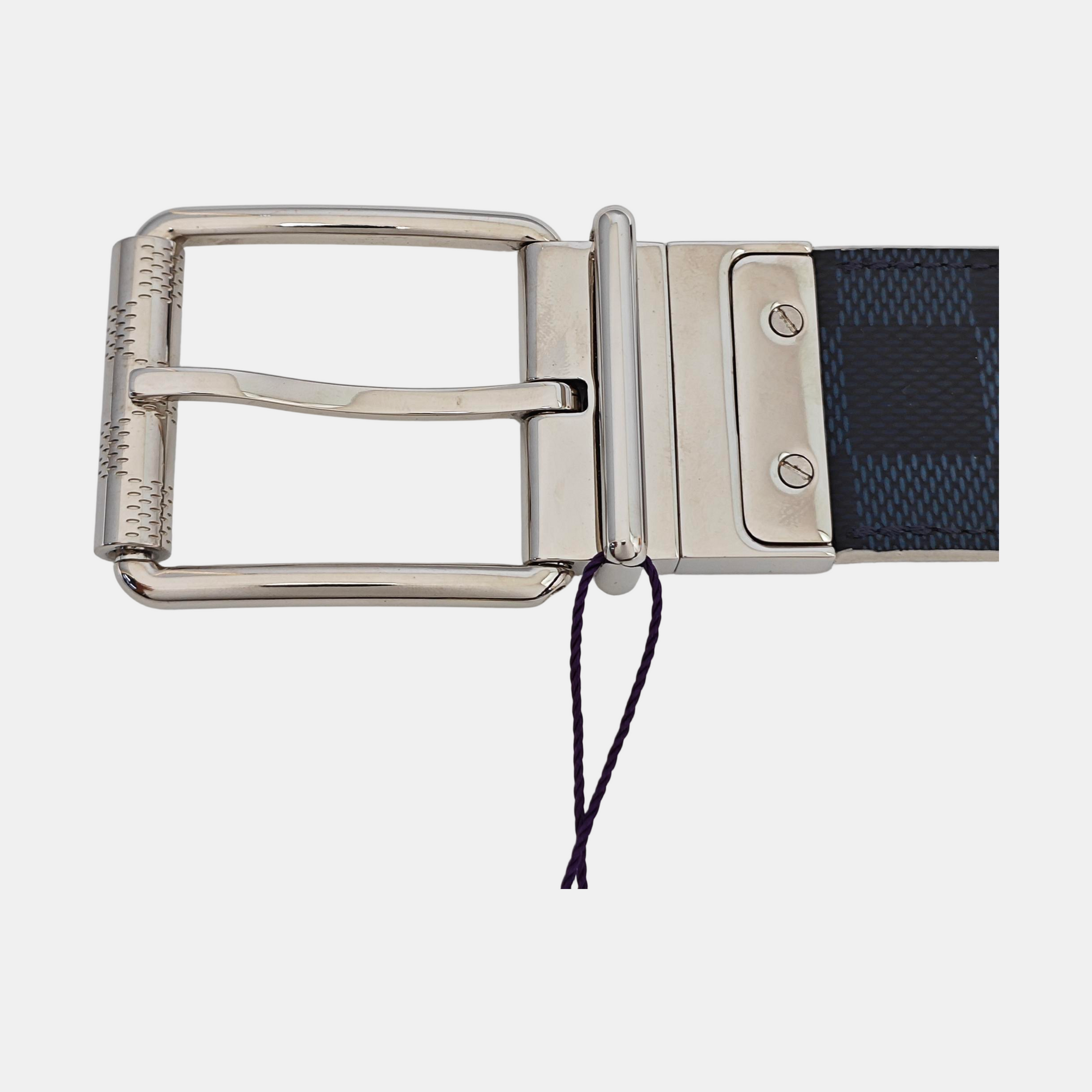 Leather Belt Blue