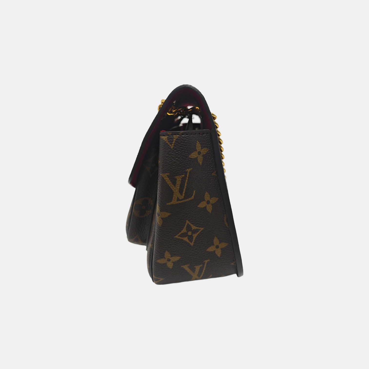 PASSY Monogram Coated Canvas Brown