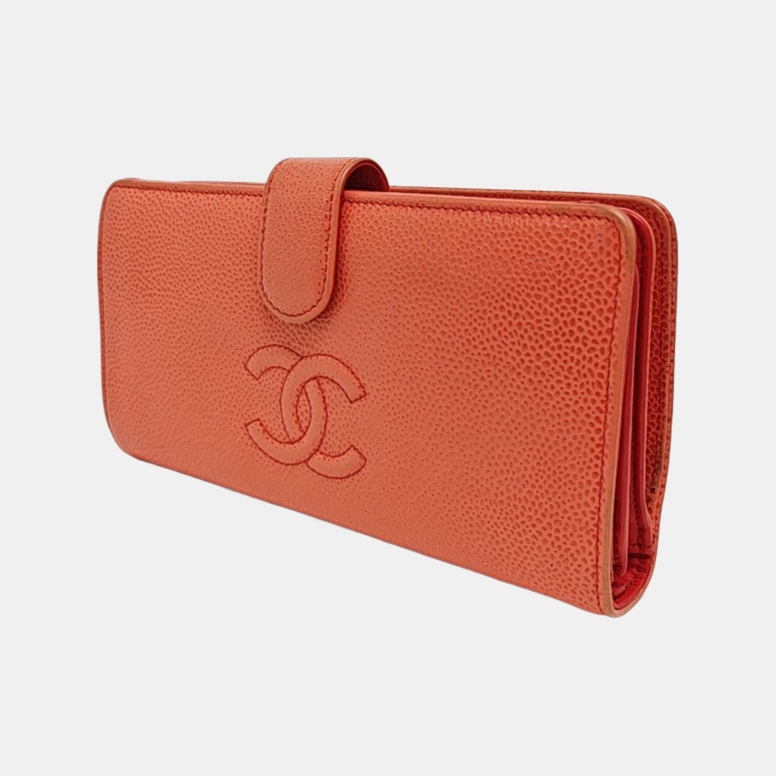 Quilted Calfskin Wallet Pink