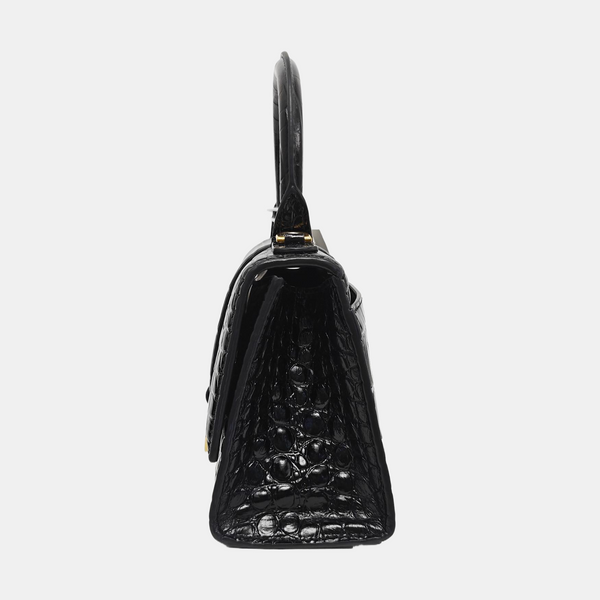 Hourglass XS Calfskin Black
