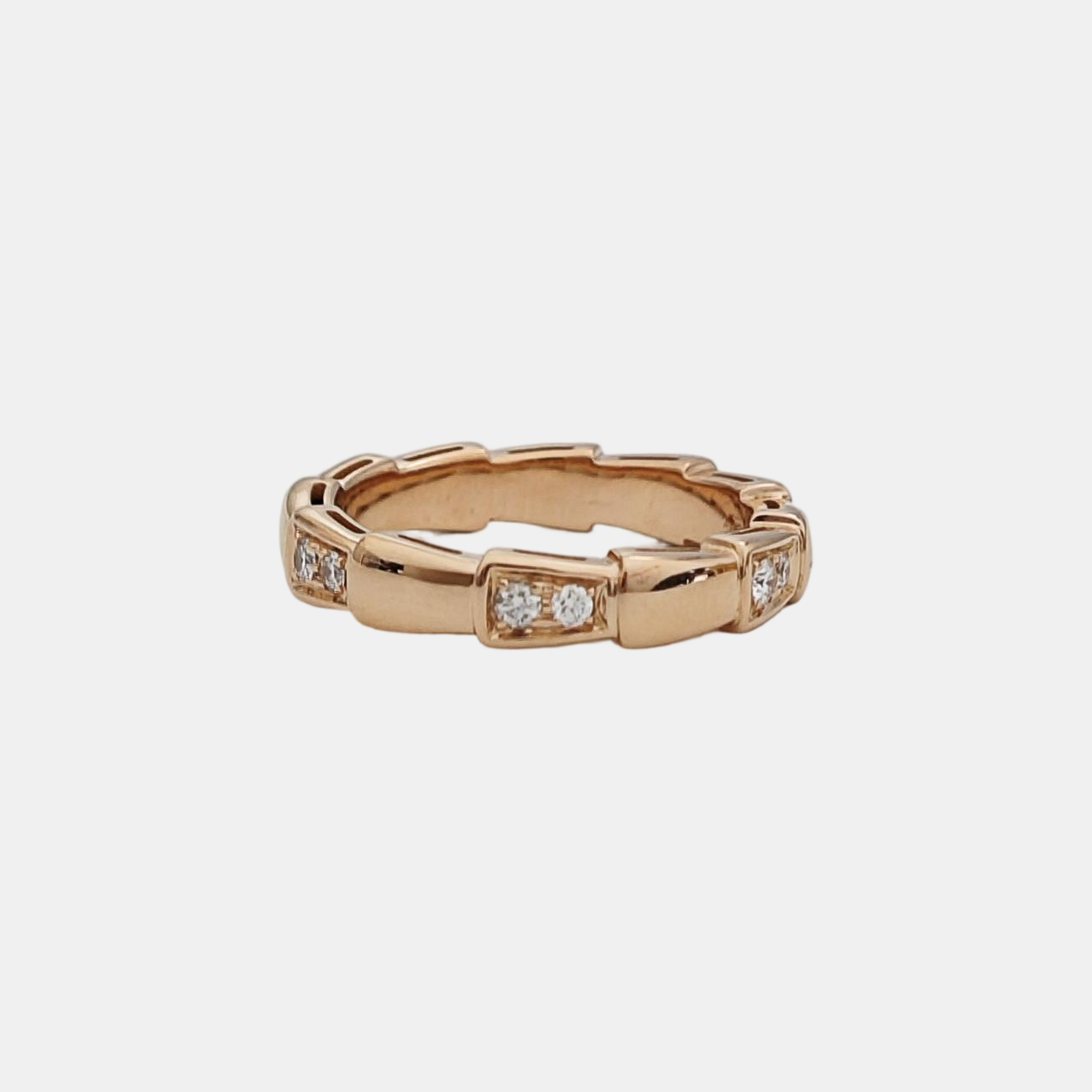 SERPENTI 18k Rose Gold Ring EU 49