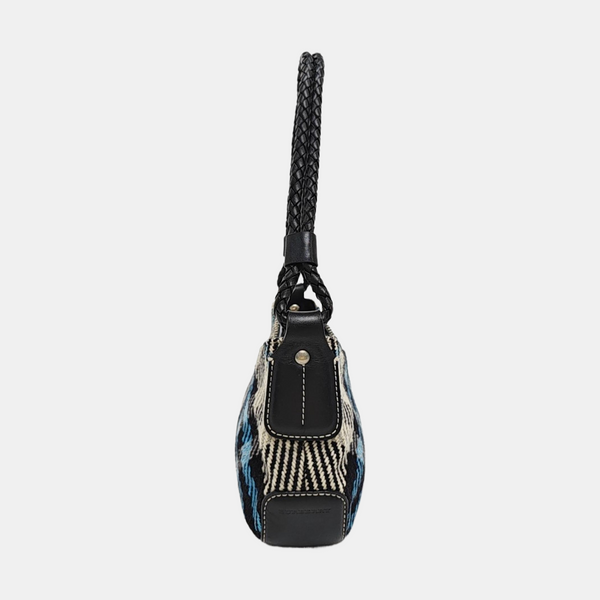 Fabric Top Handle Bag Multicolor