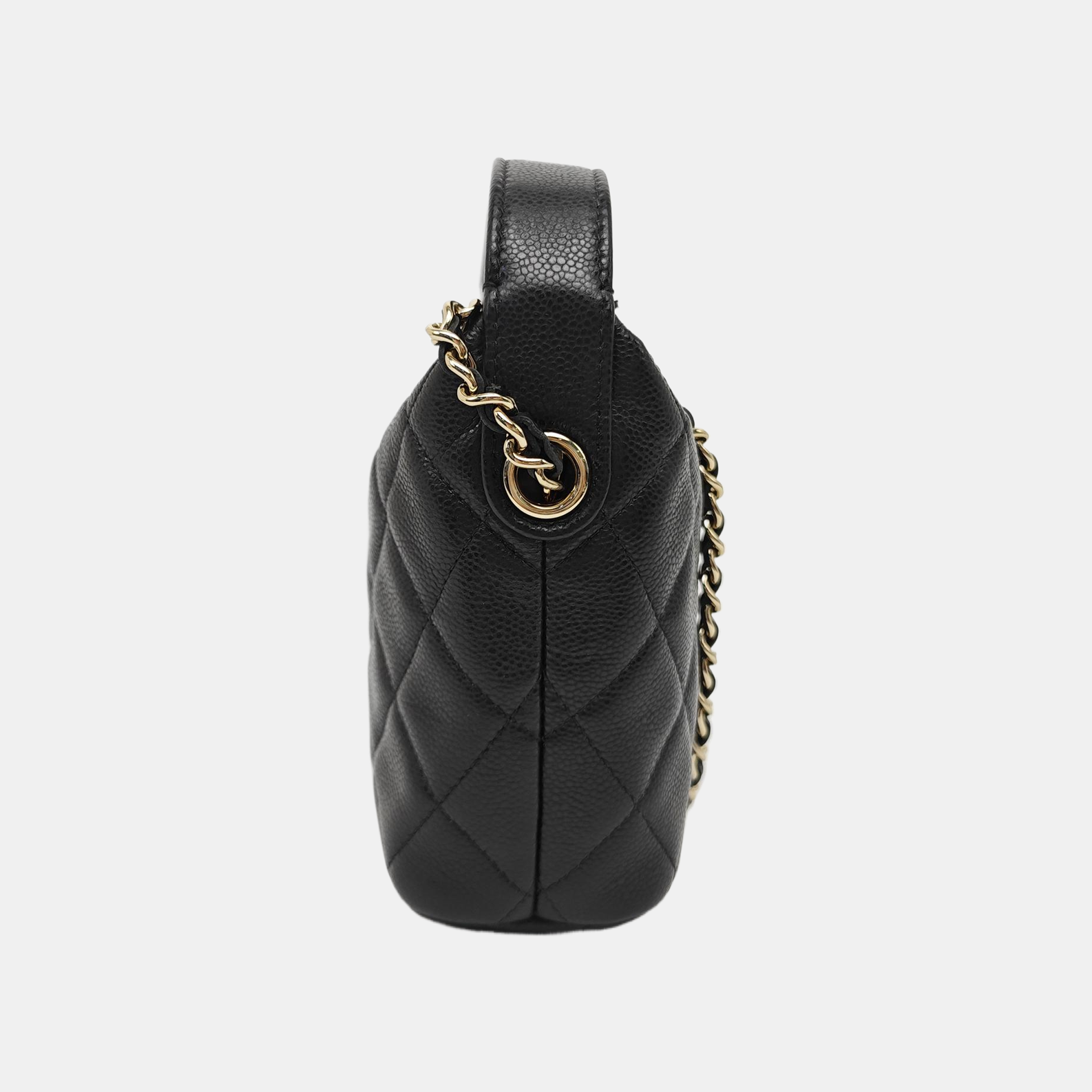 HOBO Quilted Grained Calfskin Black
