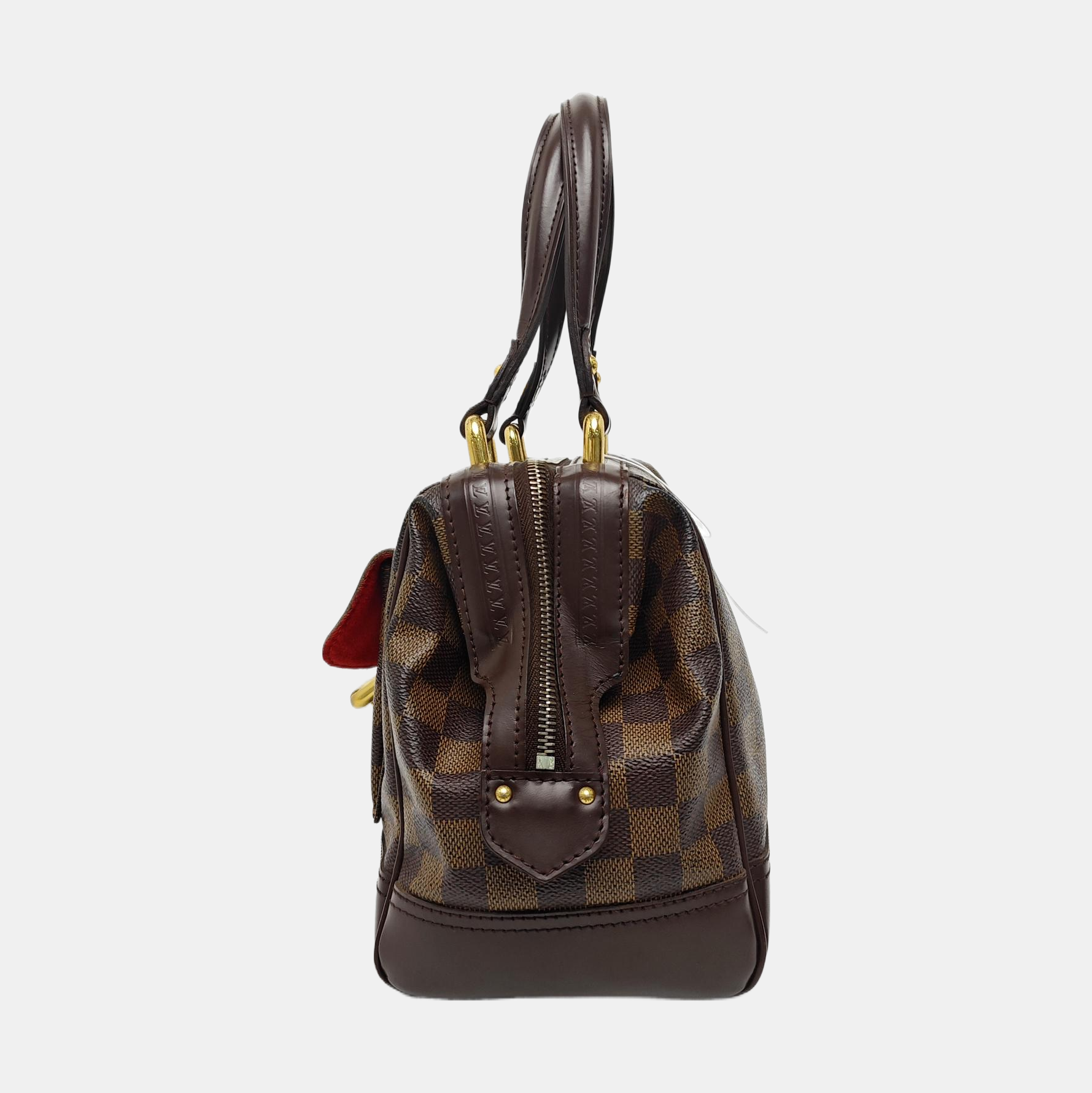KNIGHTSBRIDGE Damier Ebene Coated Canvas Brown