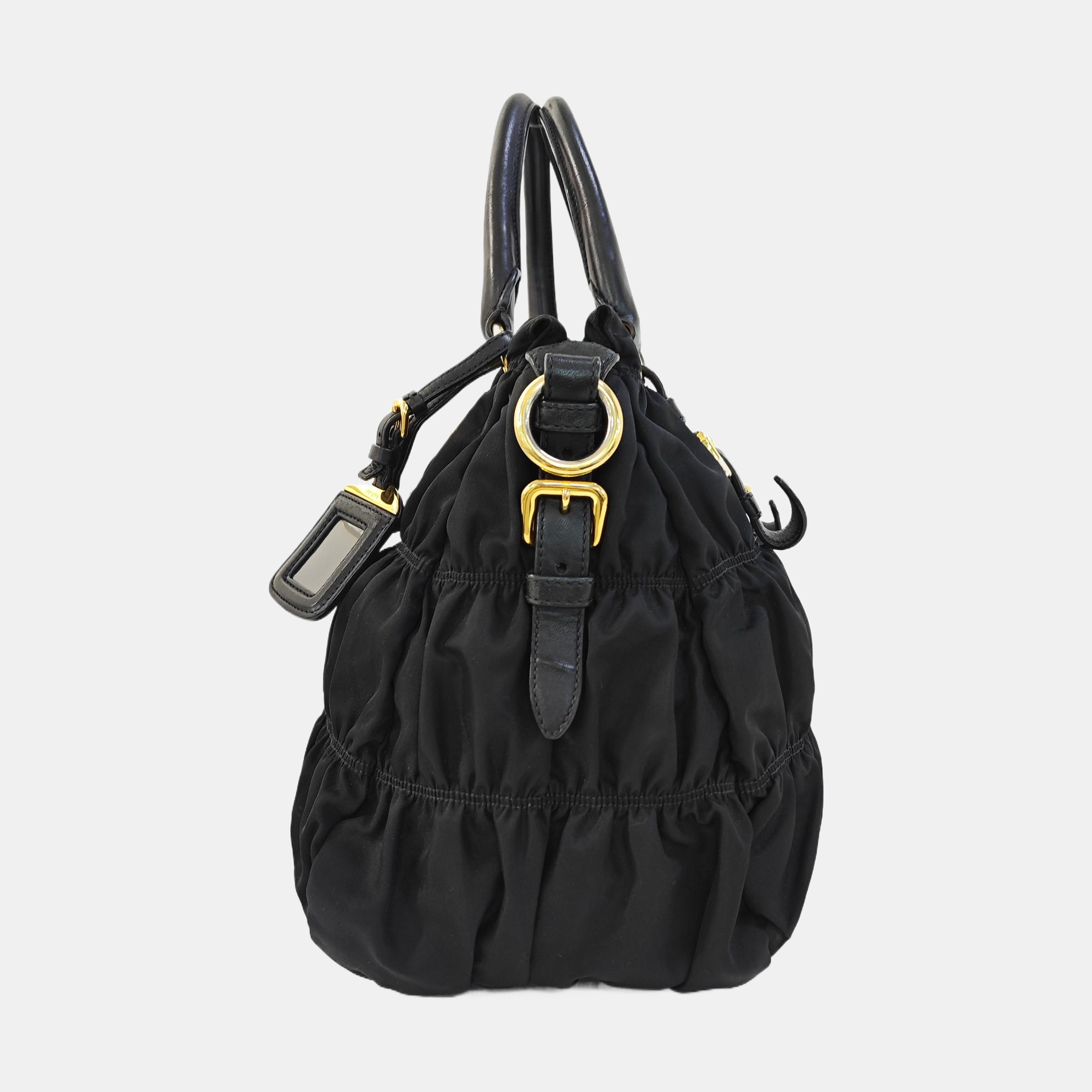 Nylon Tote Bag Black