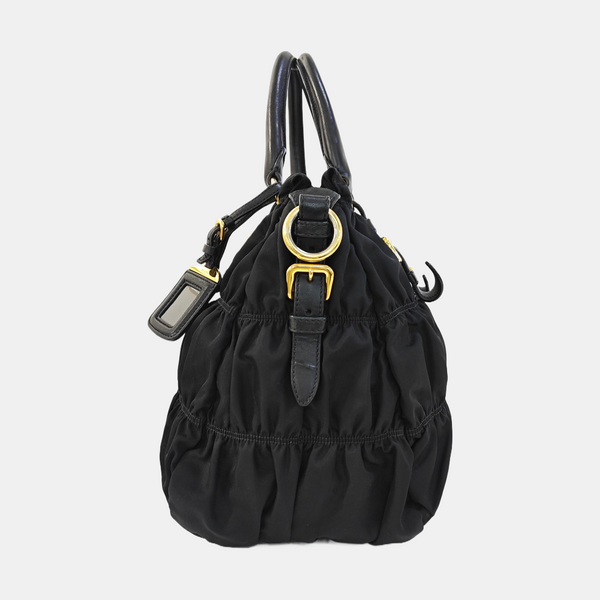 Nylon Tote Bag Black