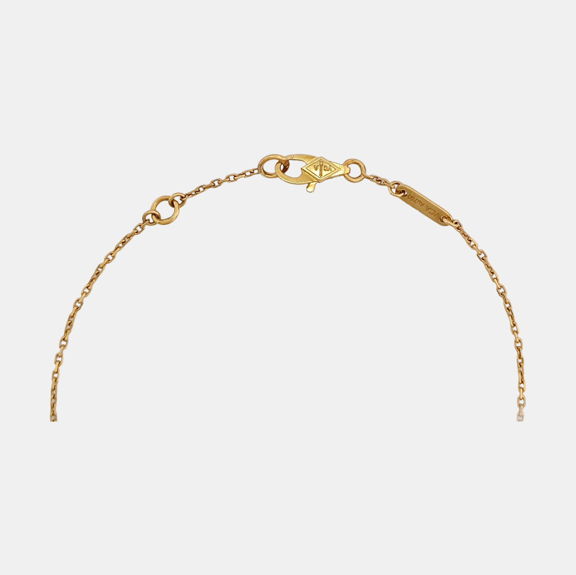 Sweet Alhambra 18k Gold Bracelet
