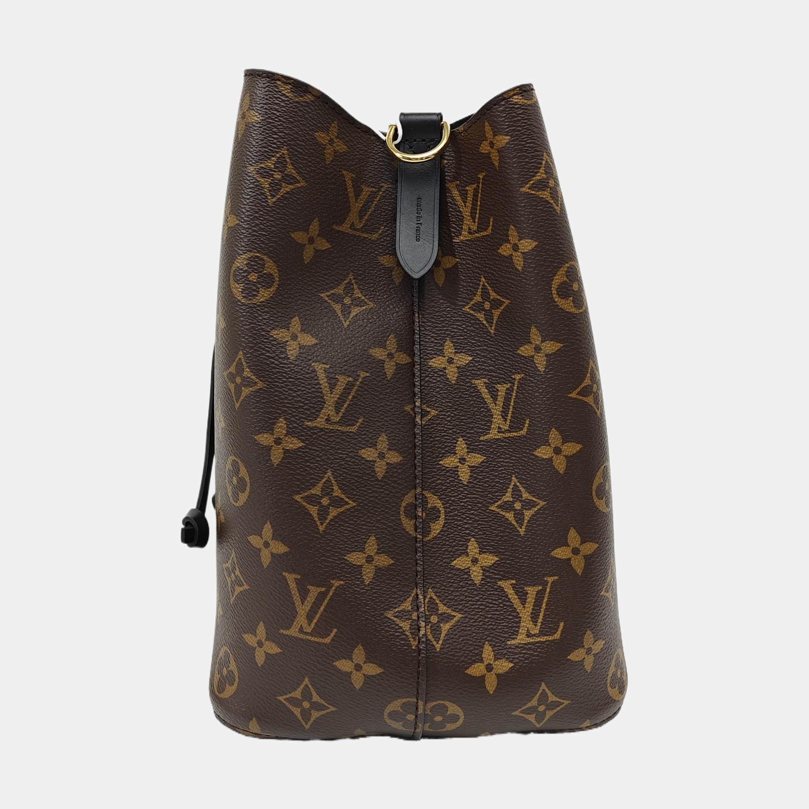 NÉONOÉ MM Monogram Coated Canvas Brown